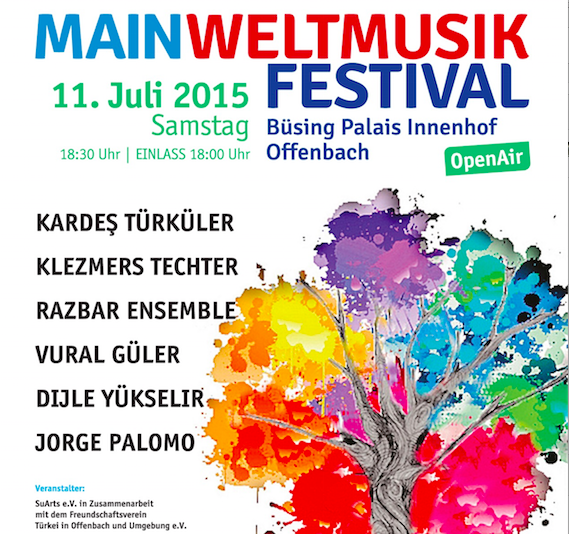 II. Weltmusikfestival in Offenbach Büsing Palais