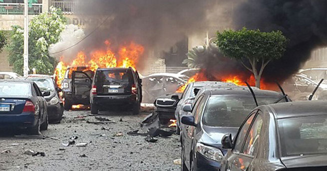 Mısır Başsavcısına bombalı saldırı