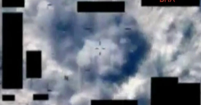 IŞİD'nin bomba yüklü kamyonu vuruldu