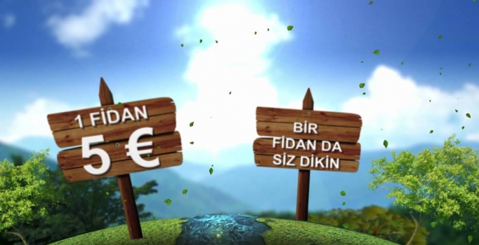 TEMA- Almanya 250 bin fidan dikti