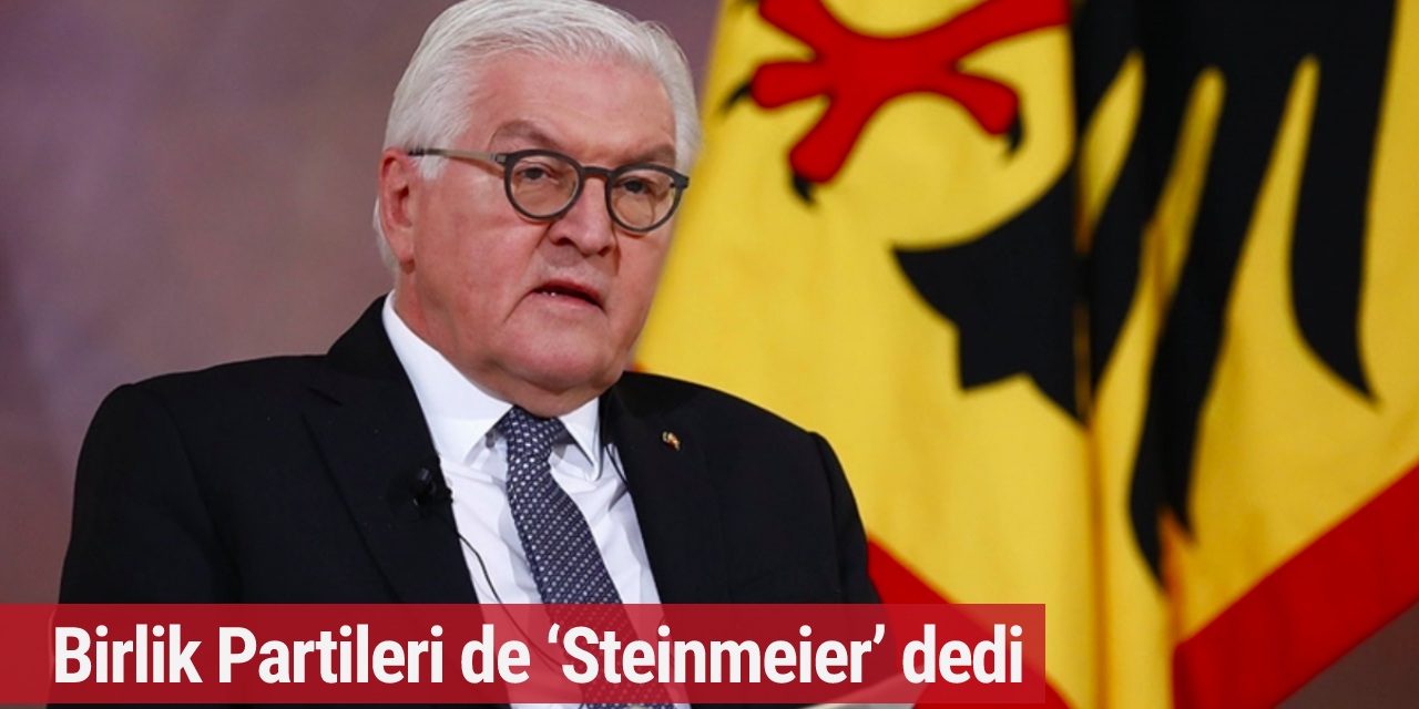 Almanya'da cumhurbaşkanlığı seçimi: Birlik Partileri Steinmeier'i destekleyecek...