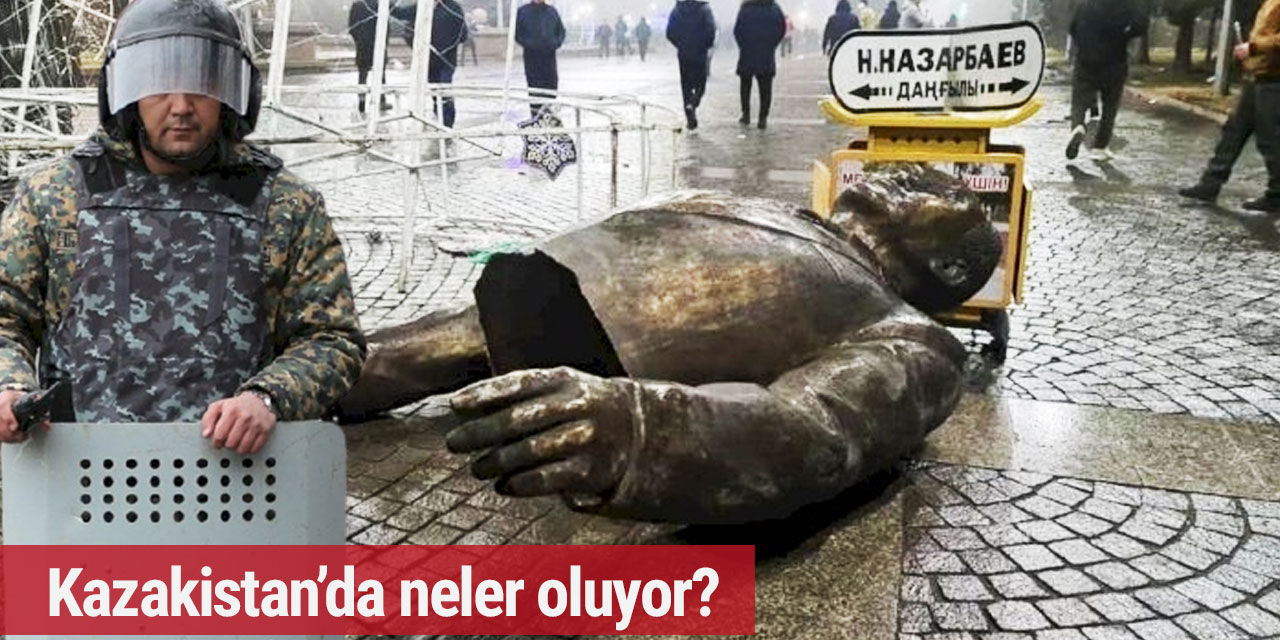 Kazakistan'da ülke genelinde olağanüstü hal ilan edildi