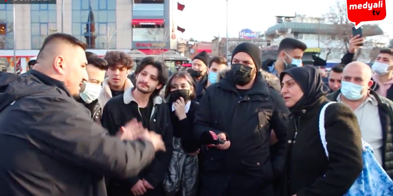 Sokak röportajında tansiyon yükseldi! Gurbetçi vatandaş ile ekonomi kötü diyenler arasında tartışma...