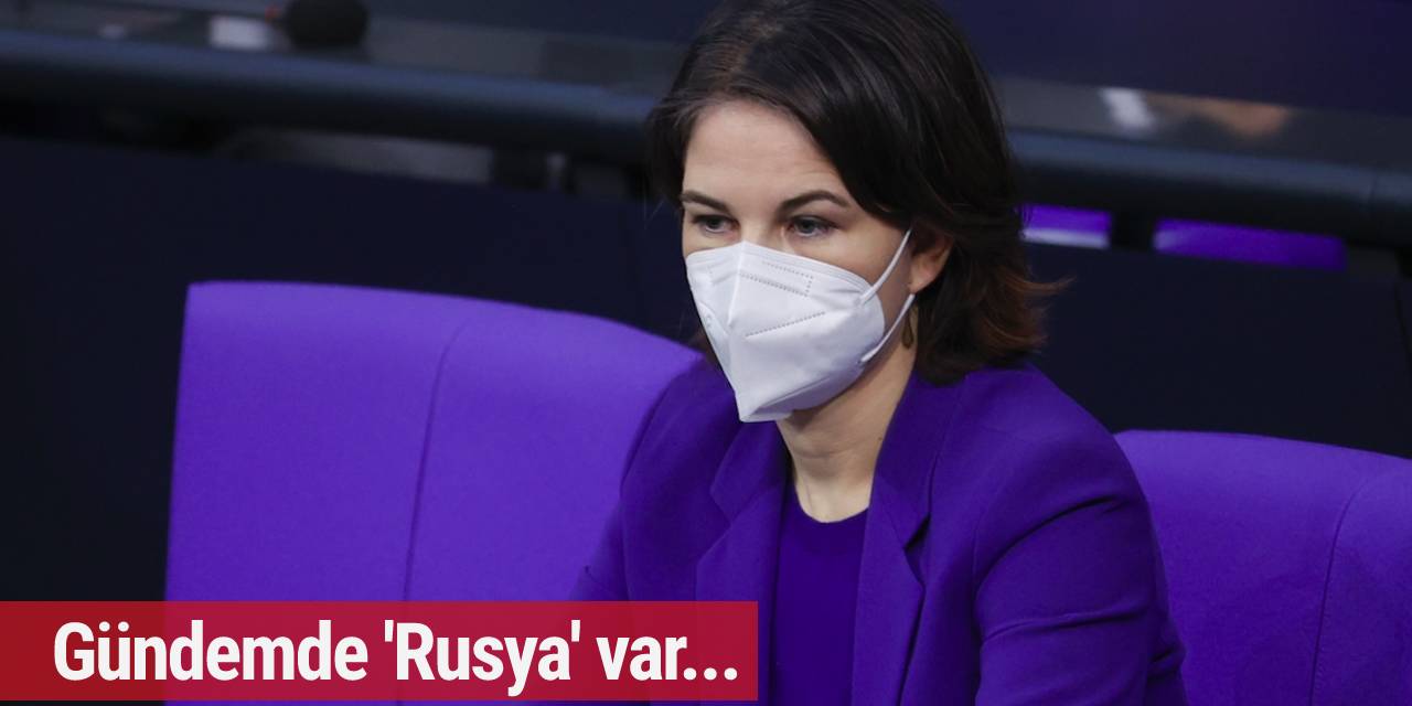 Baerbock İtalya'ya gidiyor