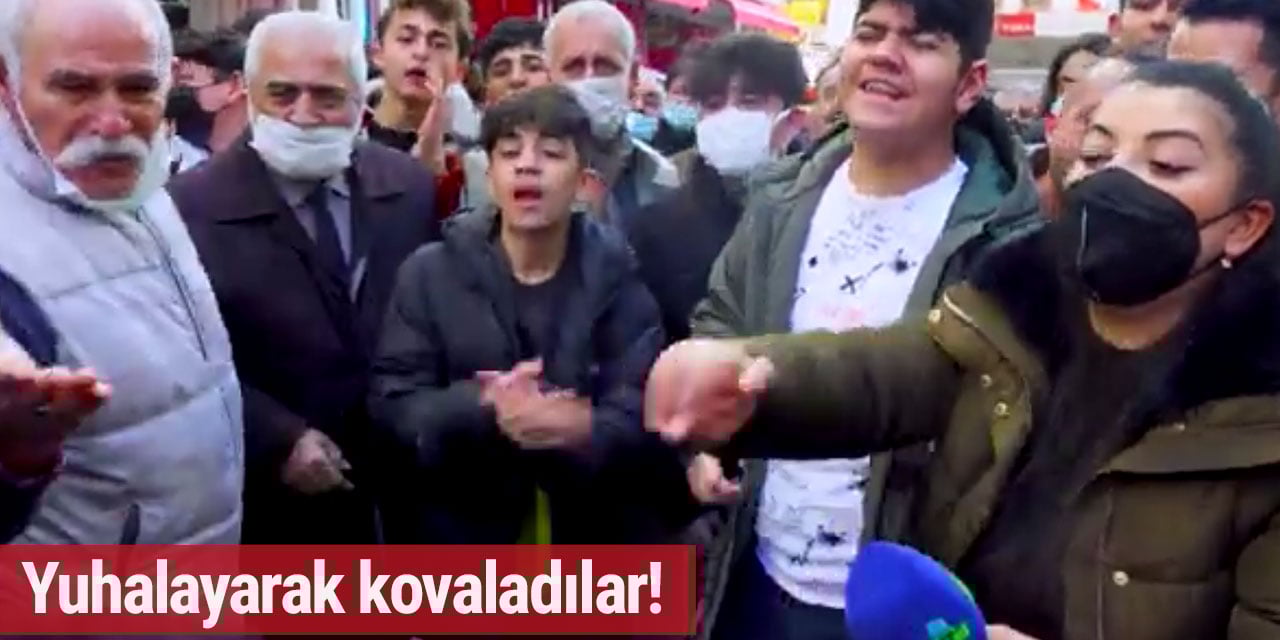 Almancı kadın ortalığı karıştırdı!
