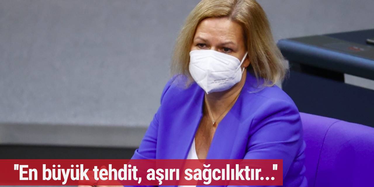 Alman İçişleri Bakanı’ndan aşırı sağcılık yorumu