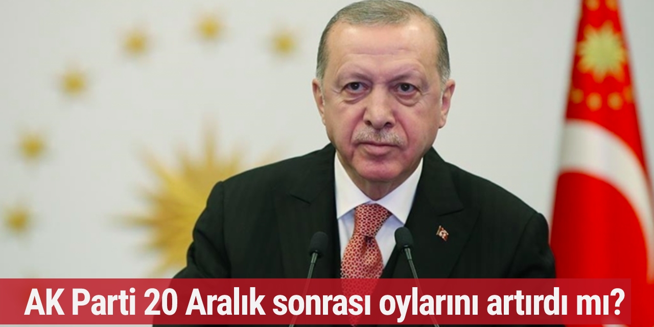 AK Parti'den 20 Aralık anketi: Sonuçlar Erdoğan'a sunuldu