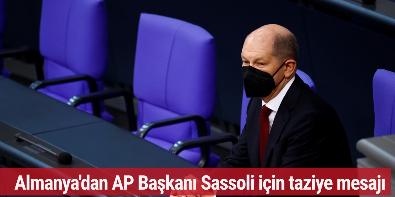 Almanya'dan AP Başkanı Sassoli için taziye mesajı