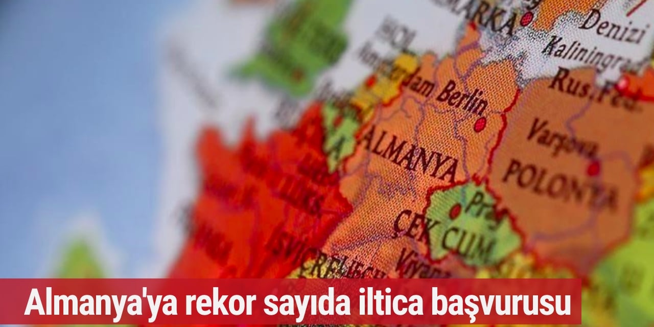 Almanya'ya rekor sayıda iltica başvurusu