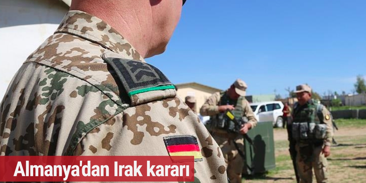 Almanya, Irak'taki askerlerinin görev süresini uzattı