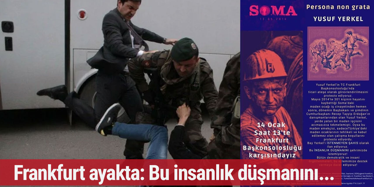 "Bu insanlık düşmanını şehrimizde istemiyoruz"