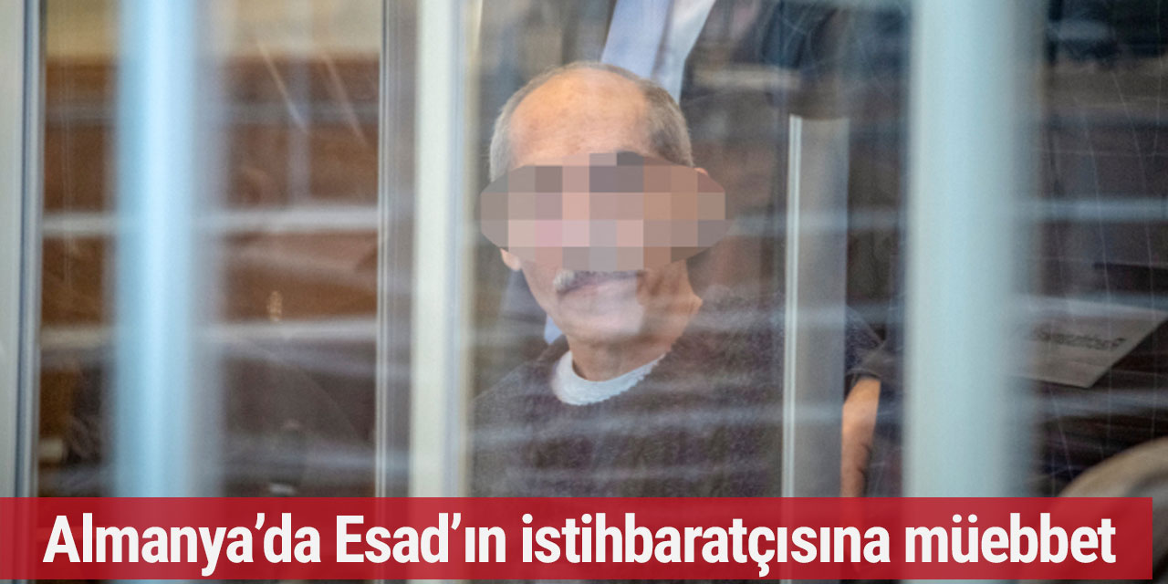 Almanya Beşar Esad'ın istihbaratçısına müebbet verdi!