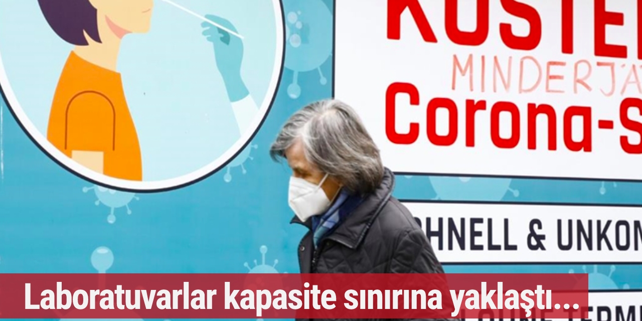 Almanya'da vaka alarmı: Laboratuvarlar kapasite sınırına yaklaştı