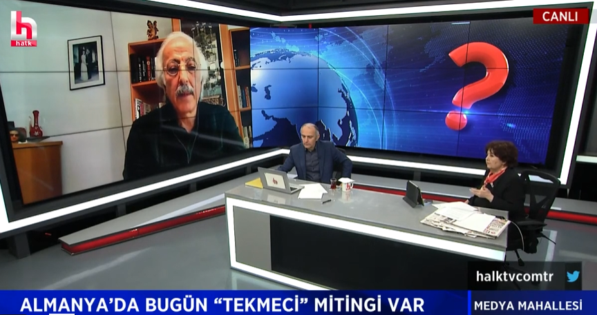 HDF Genel Başkanı Şahin: Bu protesto Türkiye karşıtı değil, insanlık ve işçi düşmanına karşı bir gösteridir!