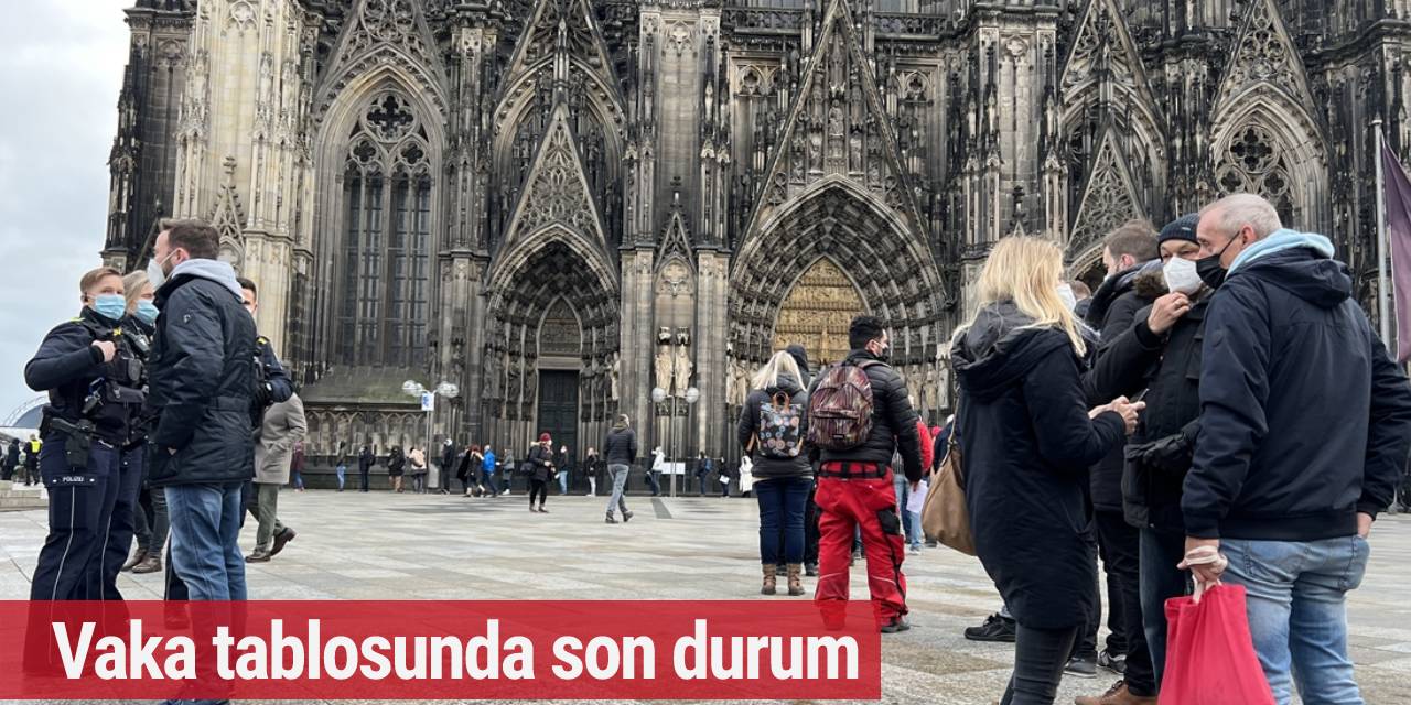 Almanya'da 17 Ocak vaka tablosu
