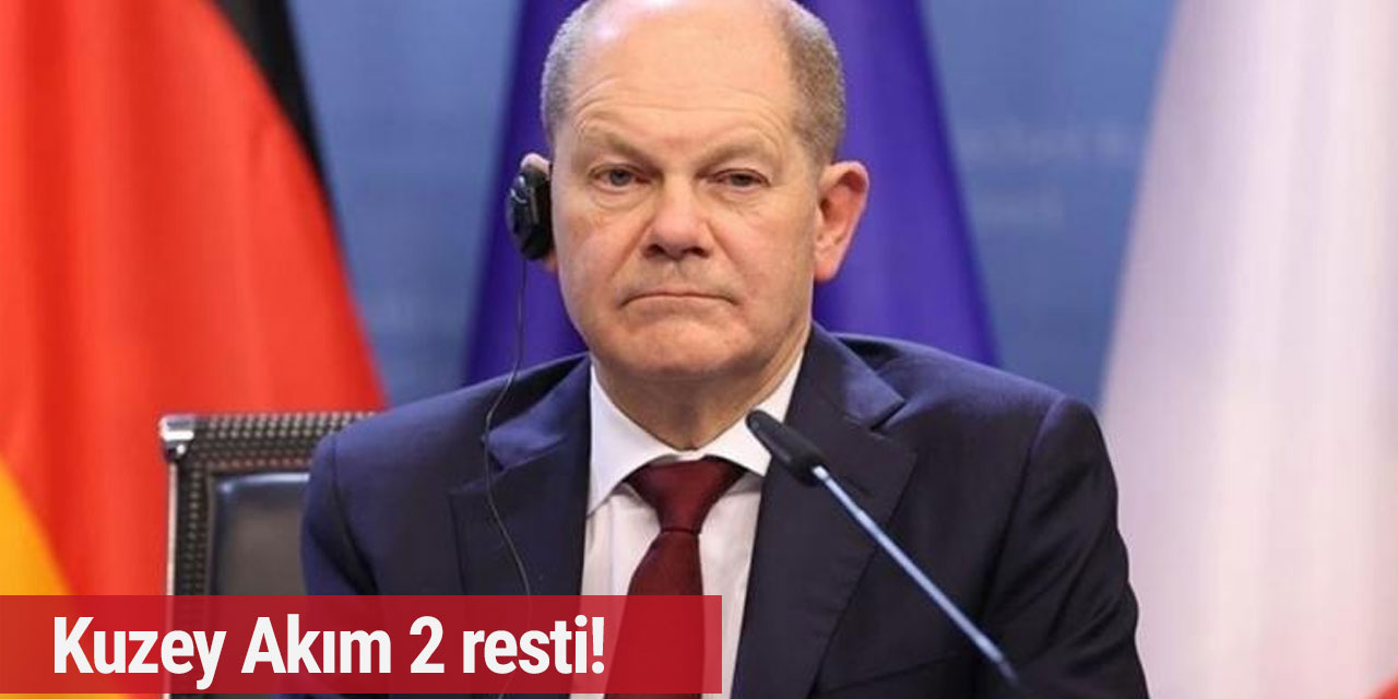 Almanya Başbakanı Scholz: Rusya Ukrayna'ya saldırırsa Kuzey Akım 2'yi durdurabiliriz