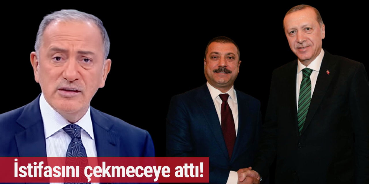Fatih Altaylı teyit ettirdim demişti... İstifa eden isim Şahap Kavcıoğlu mu?