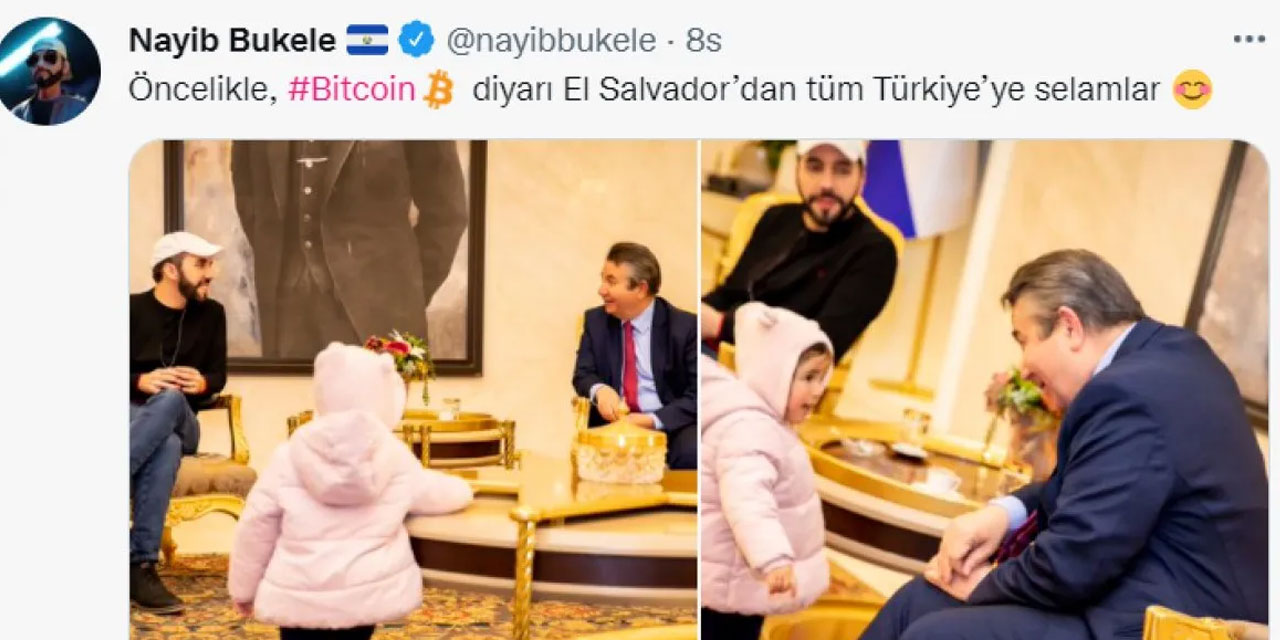 Türkiye'ye gelen El Salvador diktatörü 'şirinlik' yaptı... Sosyal medyaya damga vuran Esra Erol göndermesi!