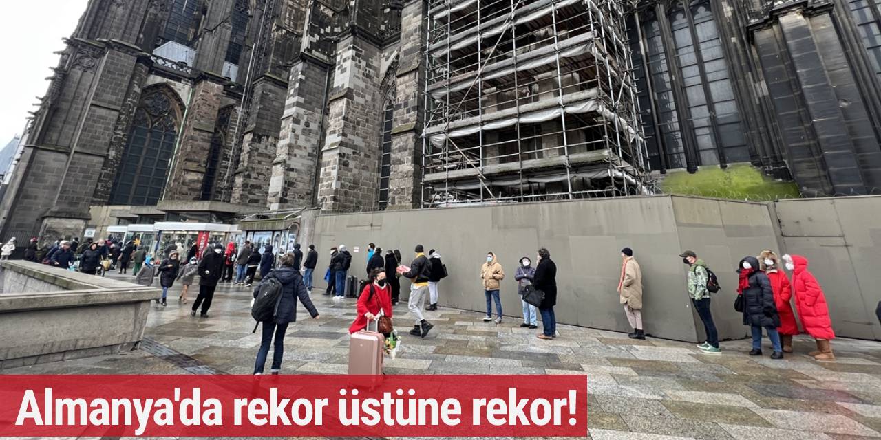 Almanya’da bir günlük vaka rekoru daha...
