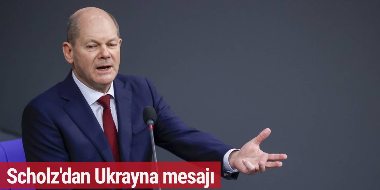 Olaf Scholz'dan Rusya açıklaması