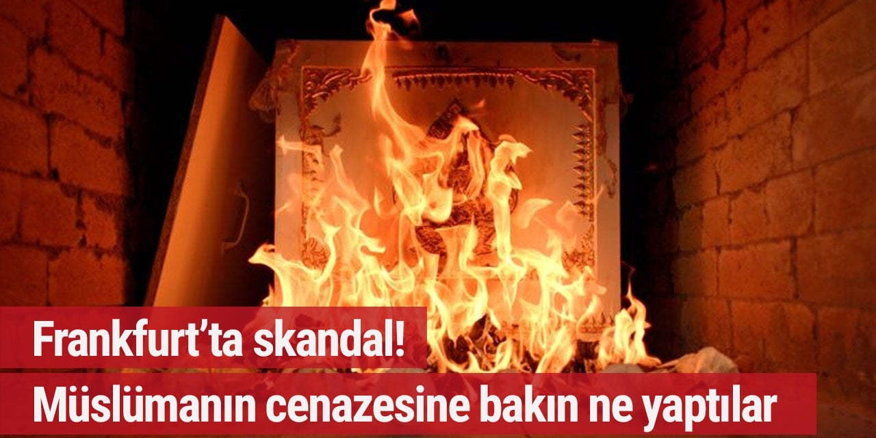 Frankfurt'ta bir hastanede Müslüman adama Hristiyan cenazesi