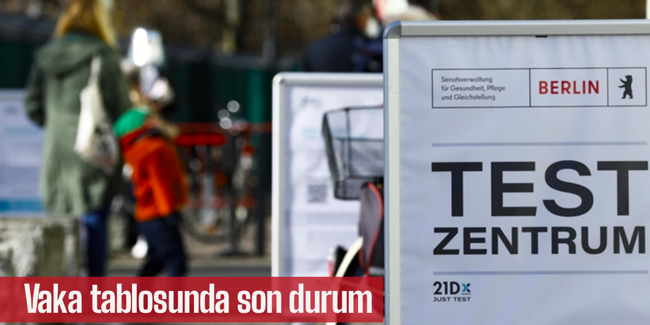 Almanya'da 25 Ocak vaka tablosu