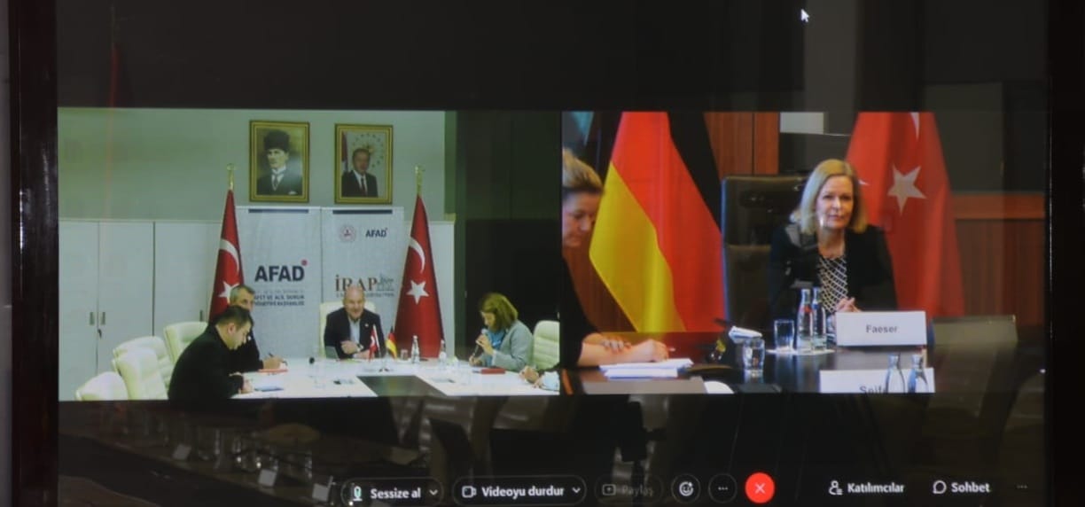 Bakan Soylu Alman mevkidaşı Nancy Faeser'ı aradı