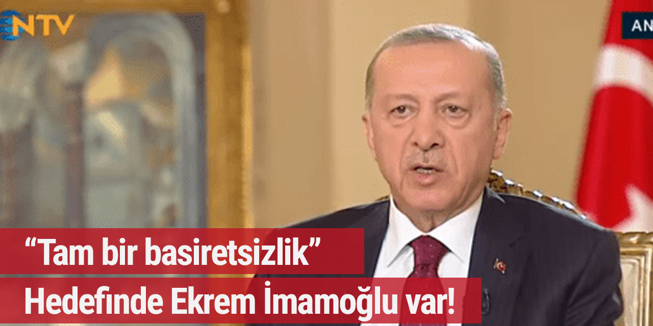 Cumhurbaşkanı Erdoğan'ın hedefinde İmamoğlu var: Rabbim 2024'e kadar İstanbul halkına yardım etsin