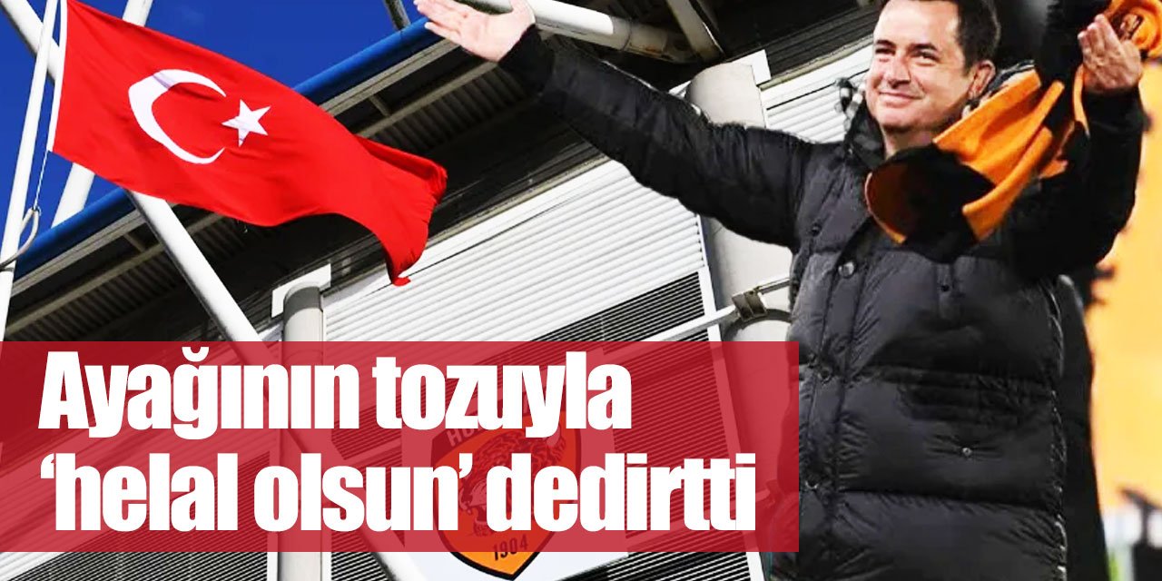 Acun Ilıcalı'dan ortalığı sallayan hareket! Türk Bayrağı'nı Hull City'nin stadına astırdı!