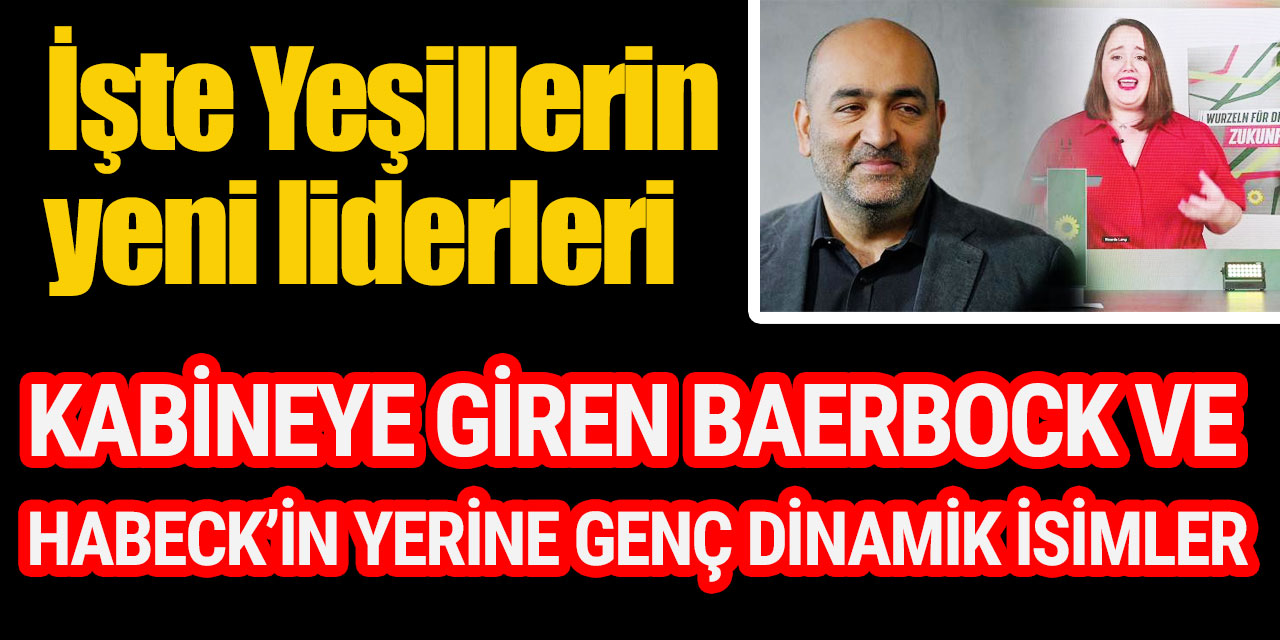 İşte Yeşiller'in yeni liderleri