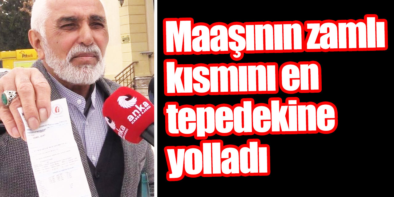 Geçim derdindeki Konyalı emekli dayı maaşının zamlı kısmını bakın kime gönderdi
