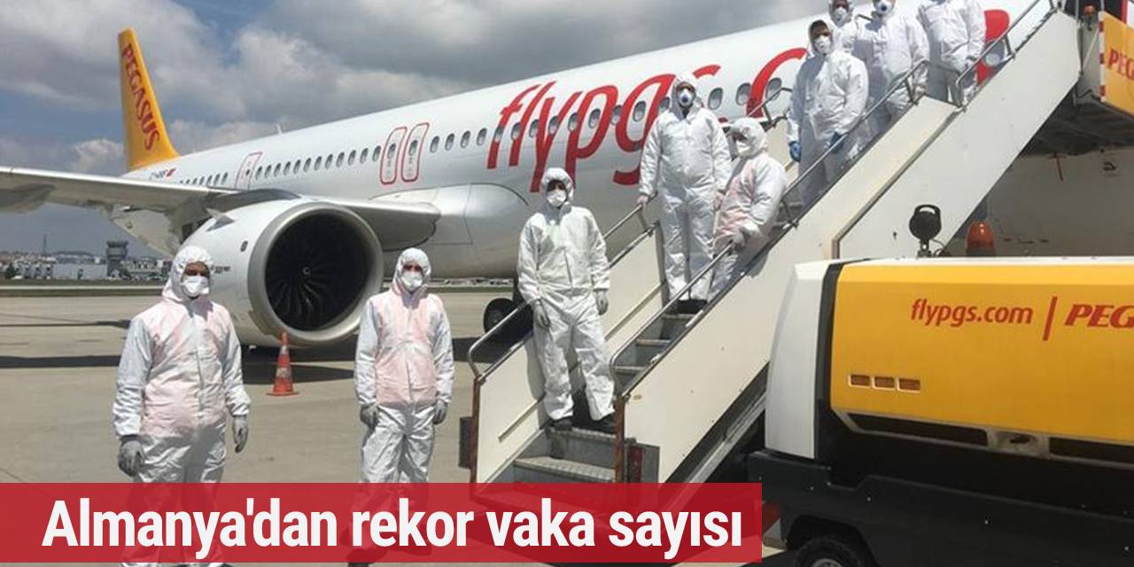 Almanya'dan rekor vaka sayısı