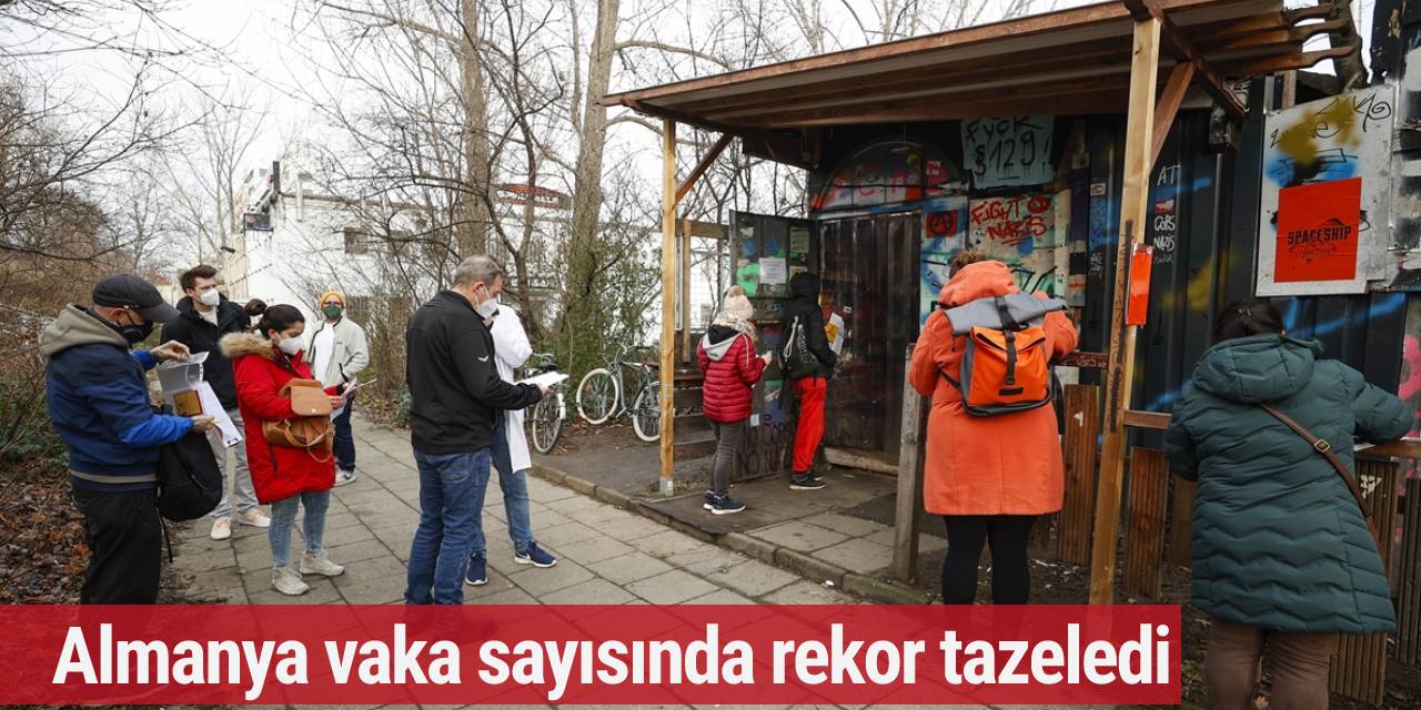 Almanya vaka sayısında rekor tazeledi!