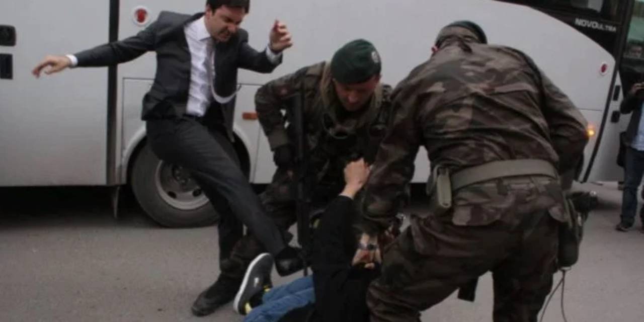 "Treter" Yusuf Yerkel konsolosluk binasında...