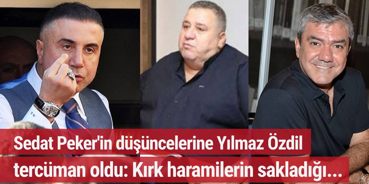Halil Falyalı suikastı sonrası Sedat Peker'in düşüncelerine Yılmaz Özdil tercüman oldu