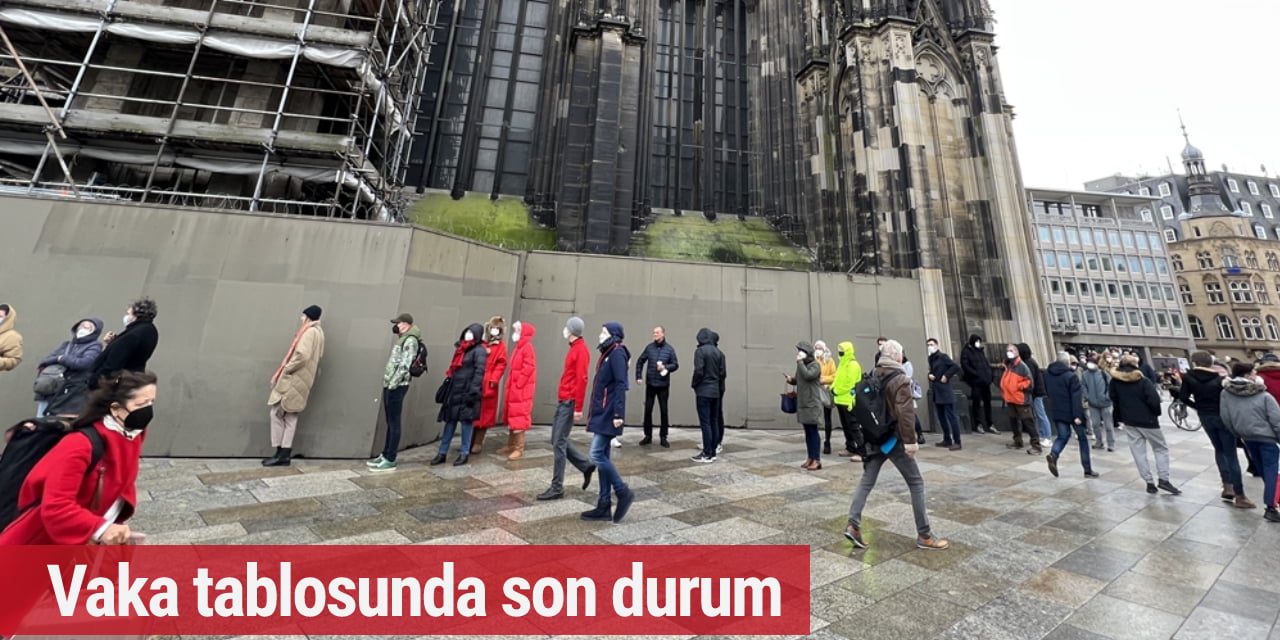 Almanya'da 12 şubat vaka tablosu