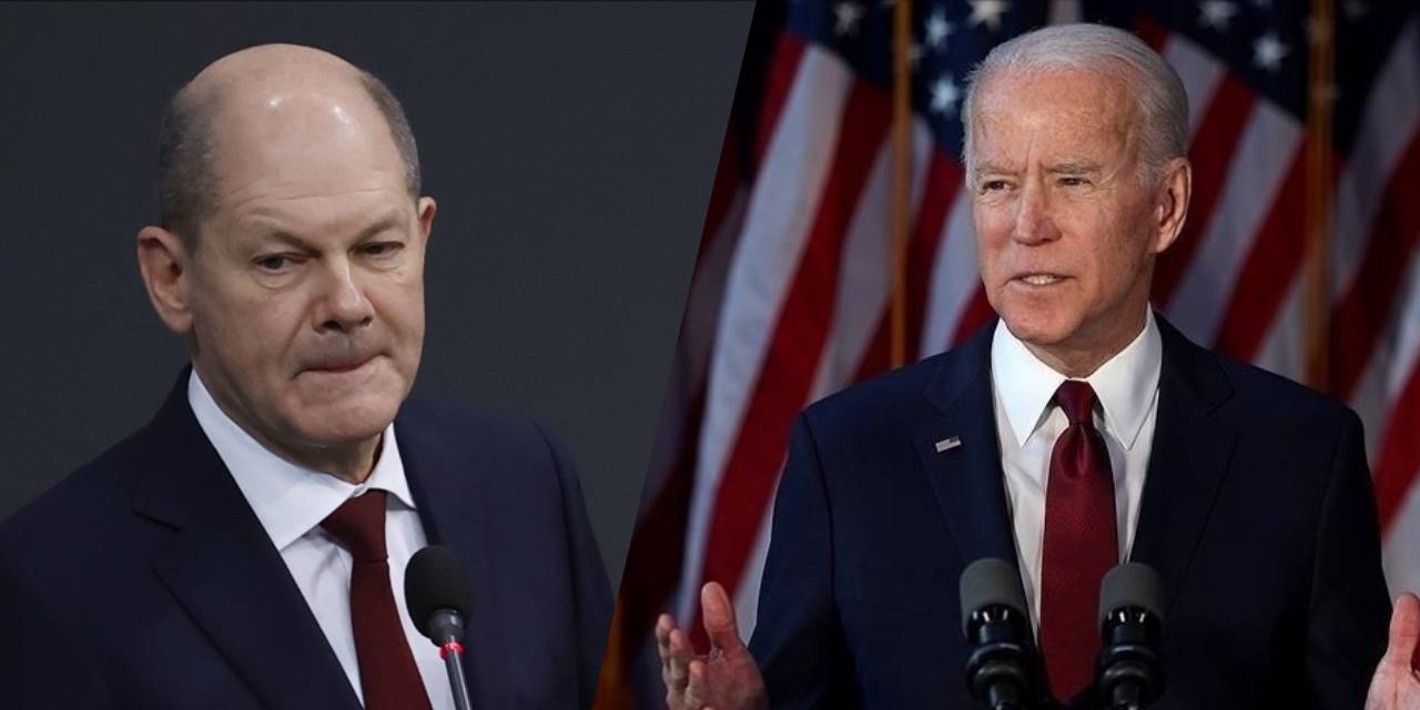 Biden ve Almanya Başbakanı Scholz Ukrayna gerginliğini görüştü