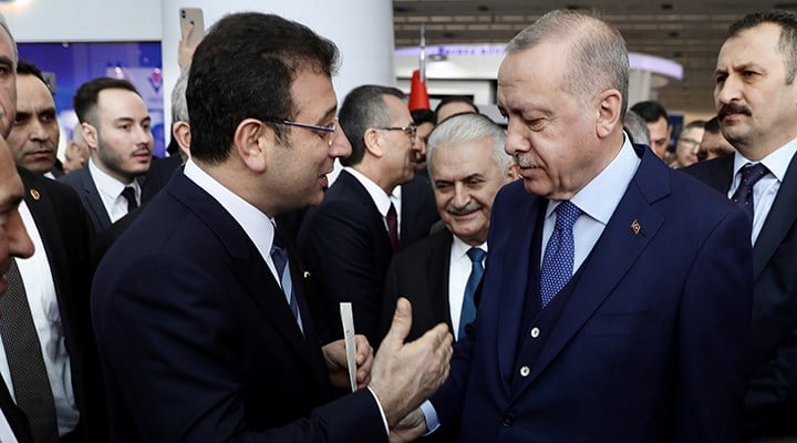 Erdoğan ve İmamoğlu cuma namazında karşılaştı: 'Ben konuşmadım, yaklaşık 40 ceviz kırdım ve yedim'