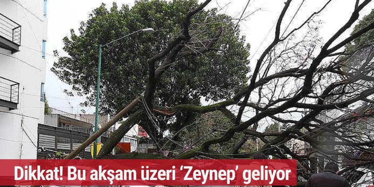 Avrupa'da 'Zeynep' alarmı! Almanya'da endişeli bekleyiş...