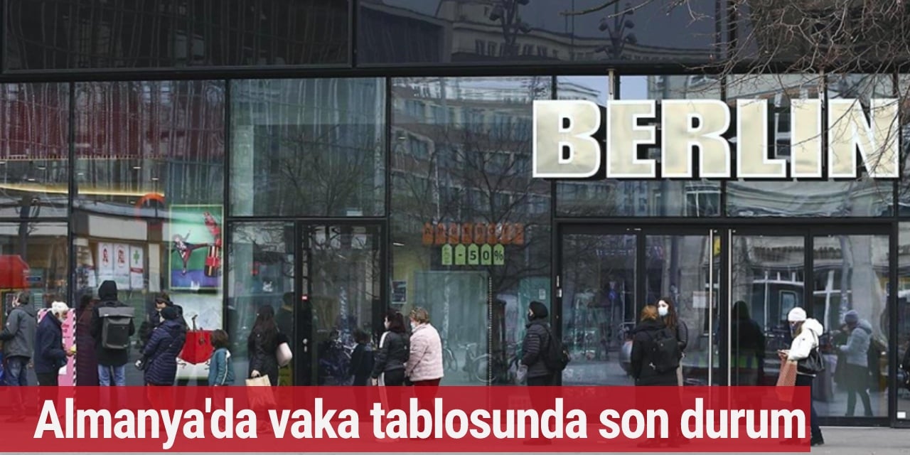 Almanya'da 19 şubat vaka tablosu