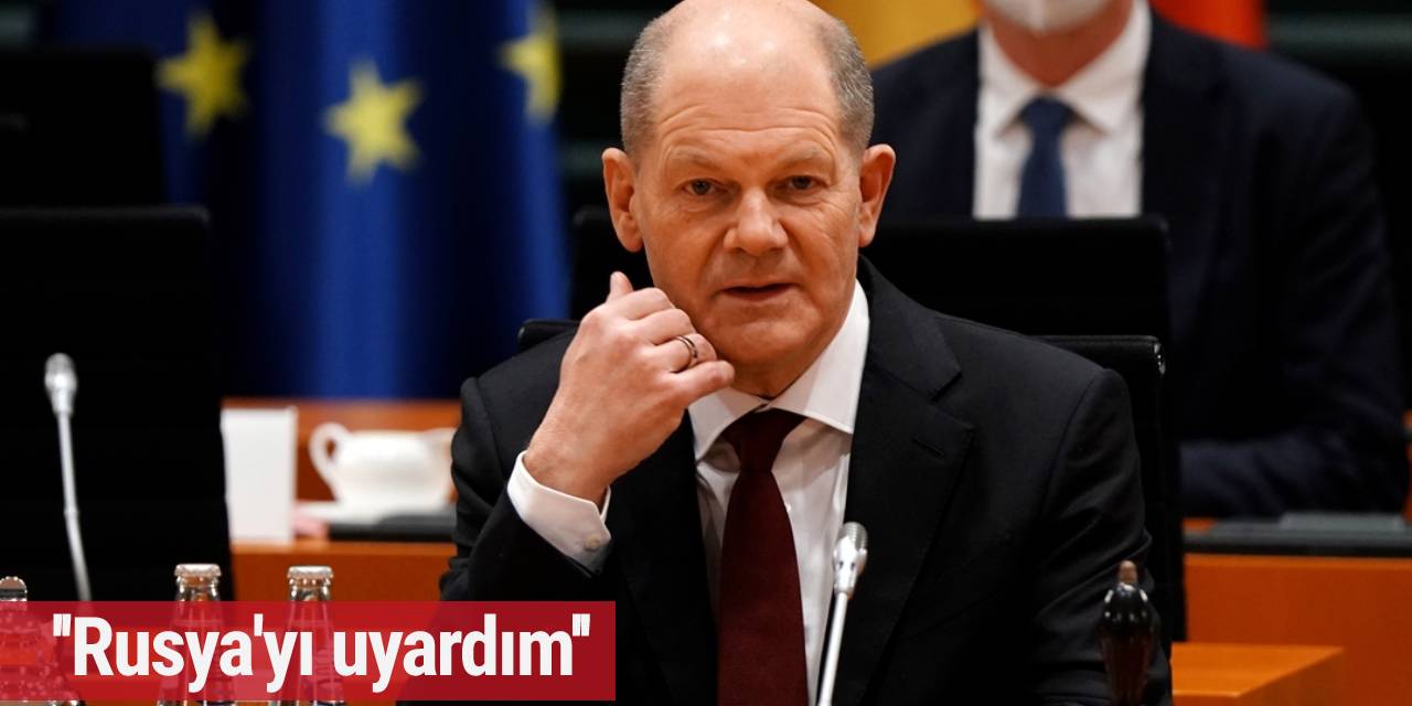 Almanya Başbakanı Scholz’dan Rusya’ya tehdit gibi sözler!
