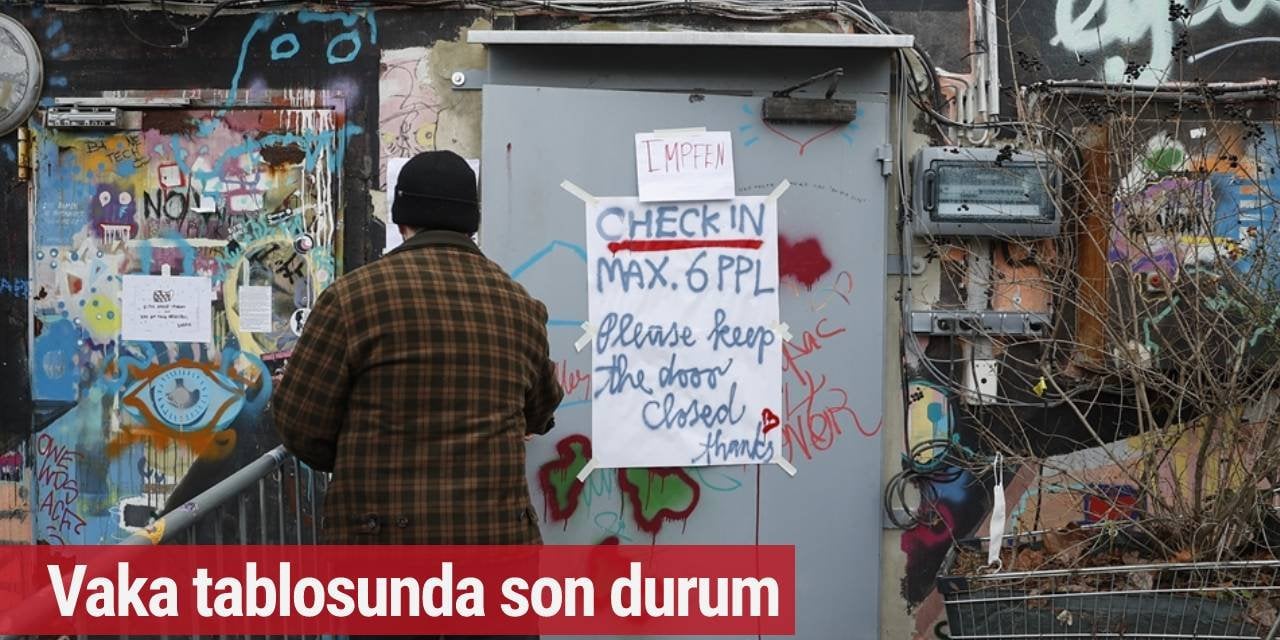 Almanya'da 21 Şubat vaka tablosu