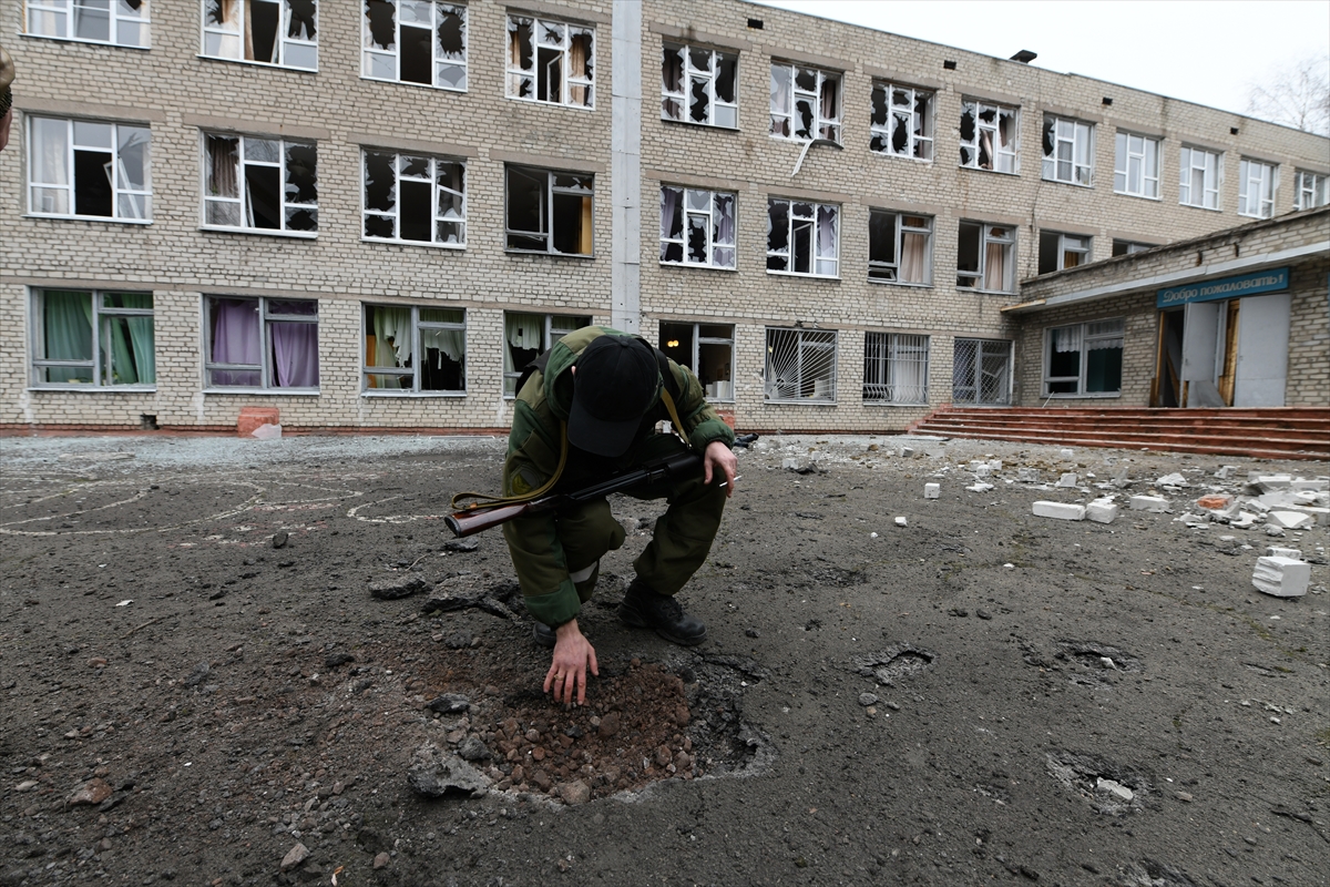 Ukrayna'nın başkenti Kiev'de yeniden patlama sesleri