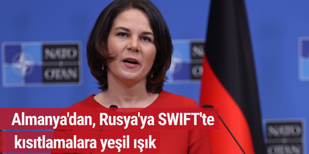 Almanya'dan, Rusya'ya SWIFT'te kısıtlamalara yeşil ışık