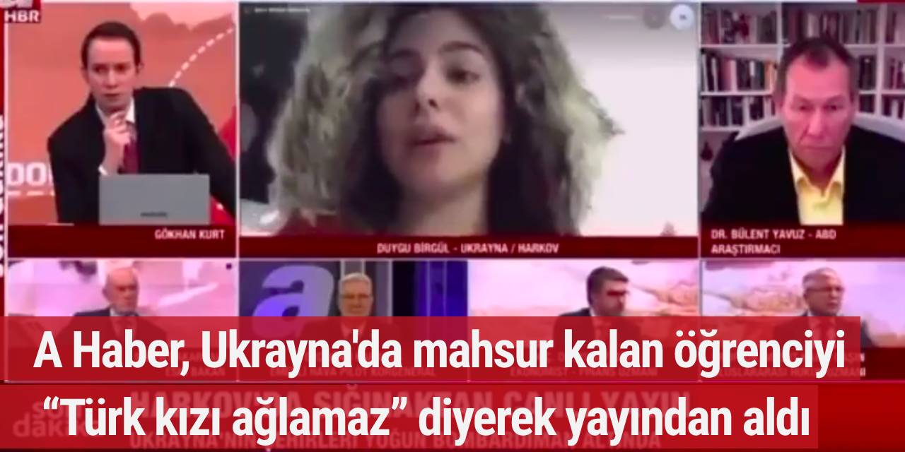 A Haber 'Hala tahliye bekleyen 800 öğrenci var' diyerek yardım isteyen genç kızı yayından aldı!