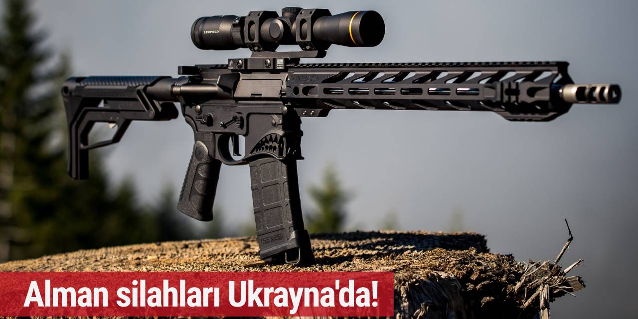 Alman silahları Ukrayna'da!