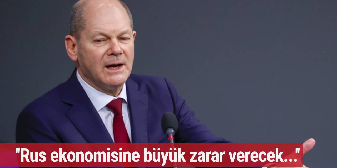 Scholz: Rus birlikleri Ukrayna'dan geri çekilmeli
