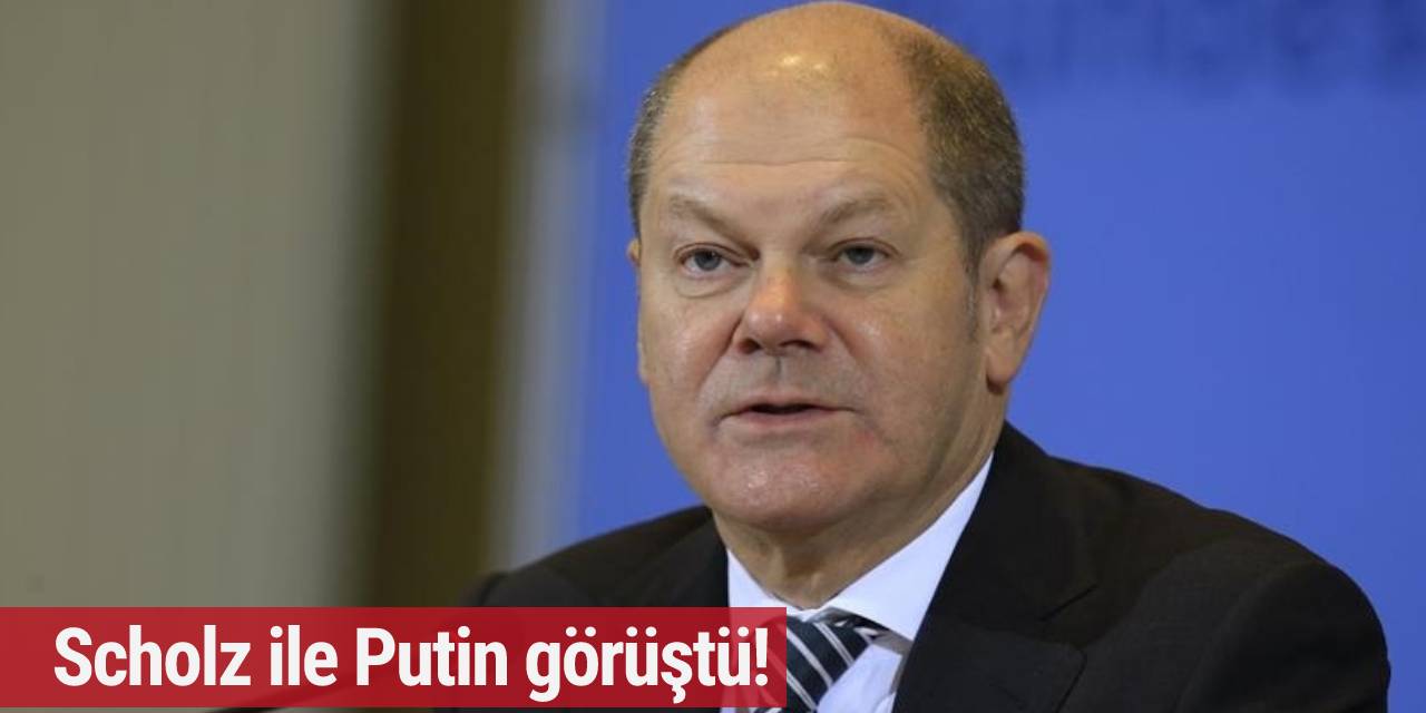 Scholz, Rusya Devlet Başkanı Putin ile görüştü