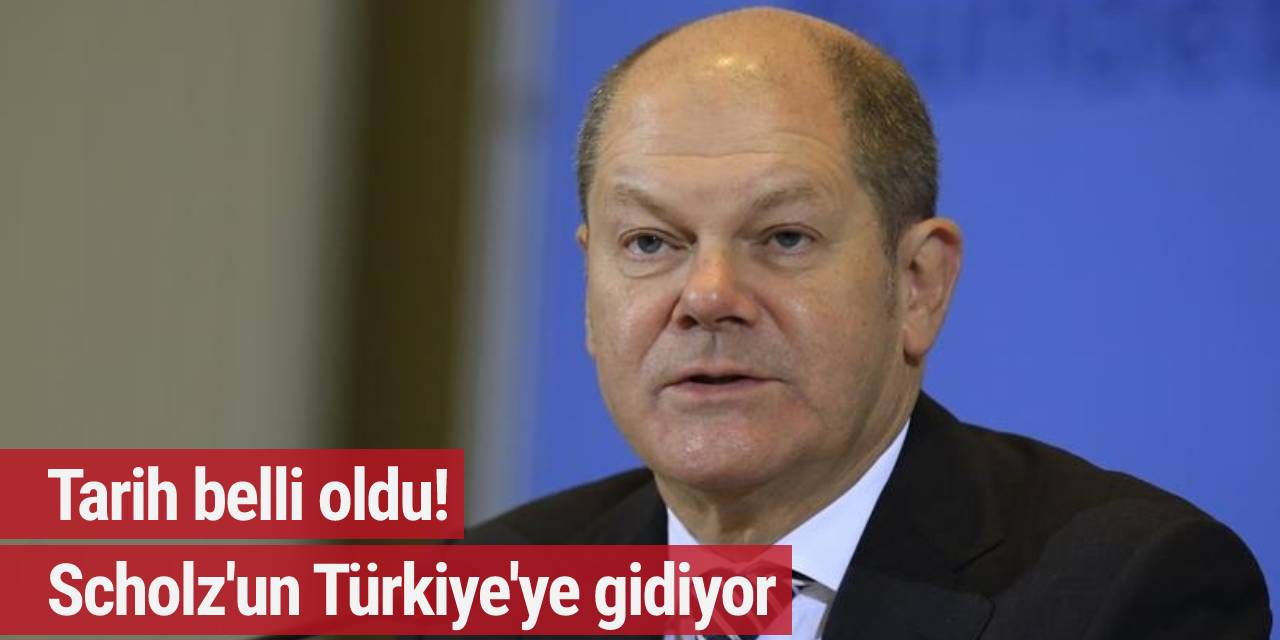 Tarih belli oldu! Scholz, Türkiye'ye resmi ziyarette bulunacak...