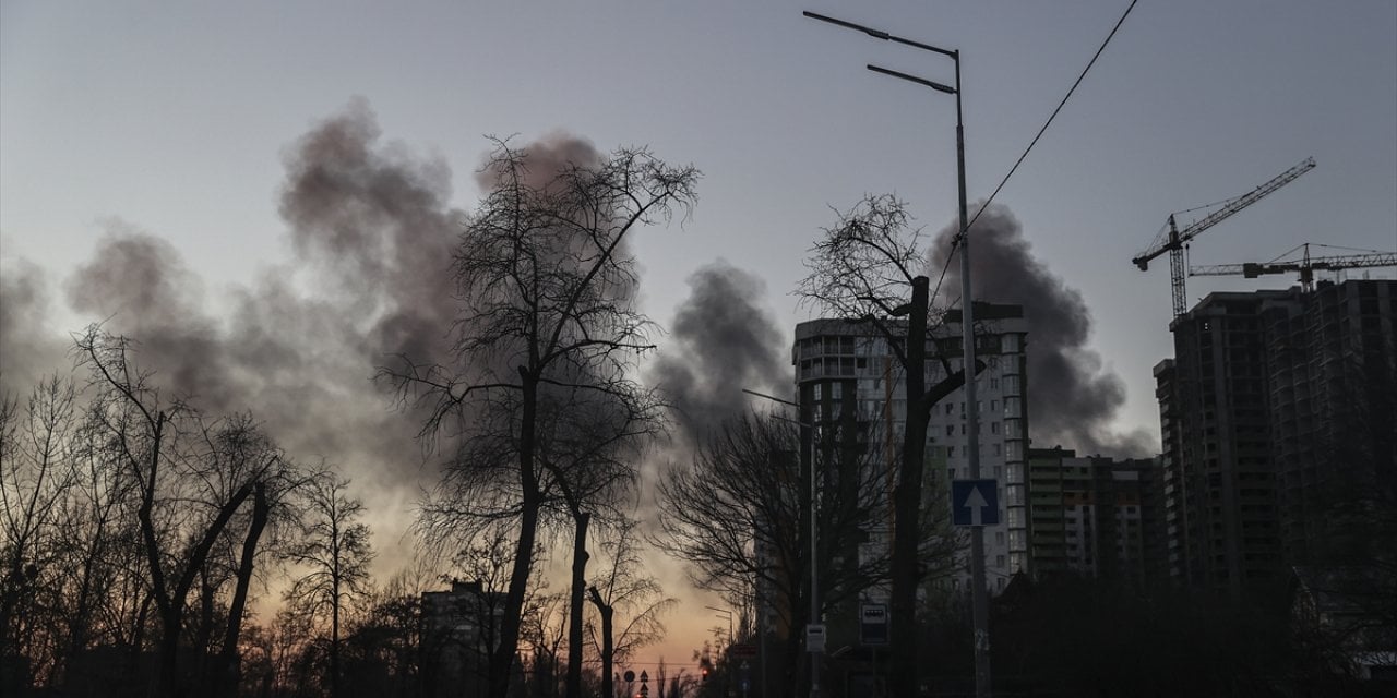 Rus güçleri yine Kiev'i hedef aldı